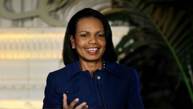 Condollezza Rice, ex Secretaria de Estado de Estados Unidos.