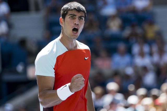 Alcaraz Alcaraz, número cuatro del ránking ATP, debuta ganando en el Abierto de EE.UU.