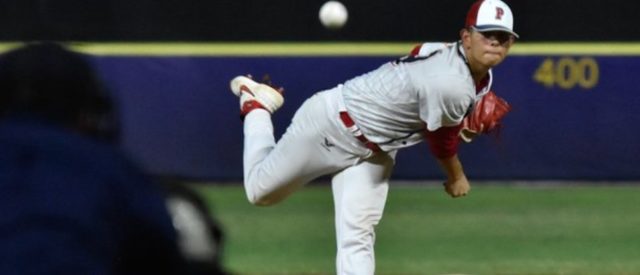 Garcia Gustavo García solo permitió un hit una carrera ante equipo de Francia. Foto Cortesía WBSC