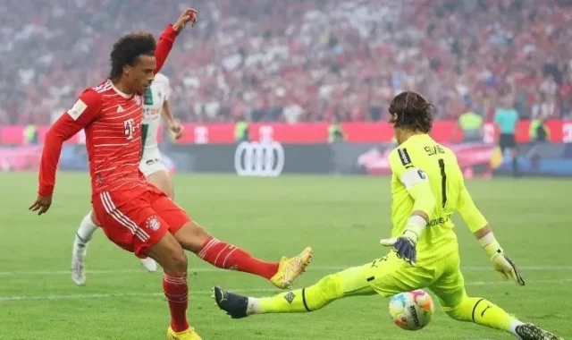 San Leroy Sané tras varios intentos logró el empate para el Bayern Múnich.