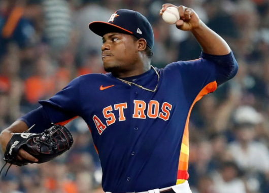 Valdez La racha de Framber Valdez inició el 25 de abril ante Texas.