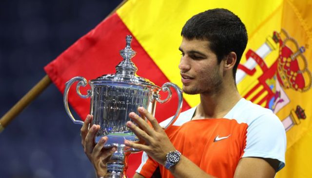 Alcaraz Carlos Alcaraz hace su sueño realidad. Primer Grand Slam y No.1. del mundo.