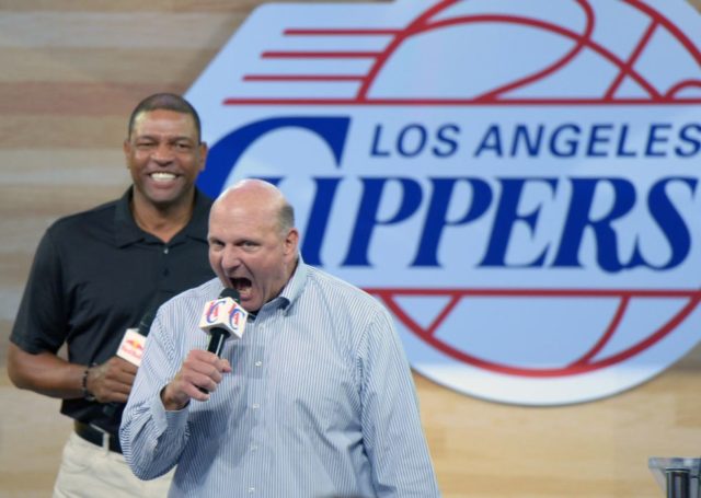 Ballmer Steve Ballmer, propietario de LA Clippers de la NBA.