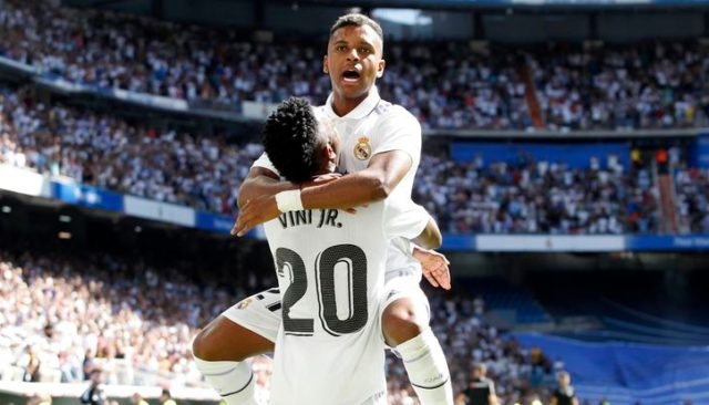 Brasil El dúo brasileño Vincius Jr. y Rodrygo sigue brillando en el Madrid.