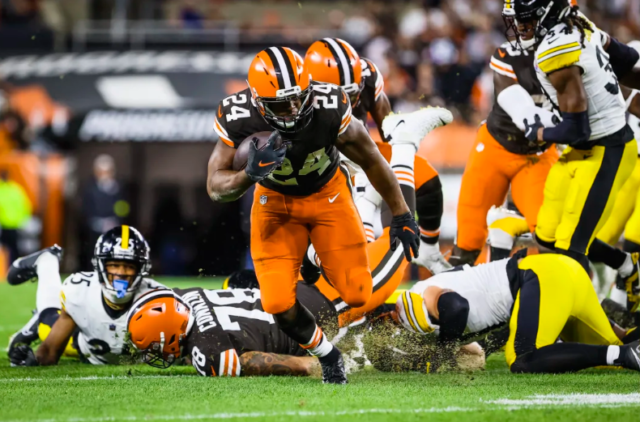 Brow Ahora los Browns de Cleveland son líderes con marca de 2-1.