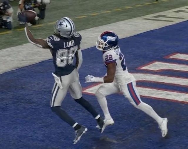 Cow Los Cowboys ahora tienen marca de 2-1 tras acabar con inivicto de los Giants.