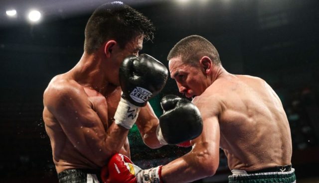 Gallo "Gallo" Estrada se impuso a un aguerrido rival en una difícil pelea.