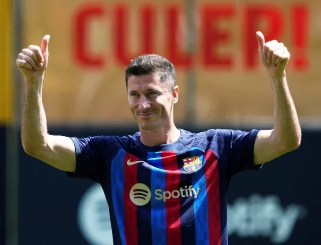 Lewy Lewandowski este verano se ligó a la entidad azulgrana hasta junio de 2026.