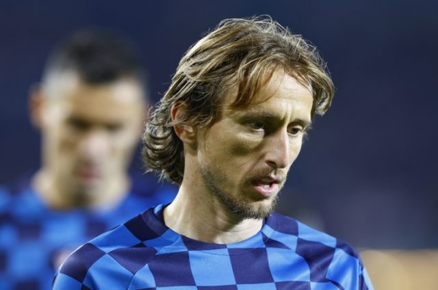 UEFA Nations League - Group A - Austria v Croatia Modric se lesionó durante el encuentro de Croacia ante Austria.