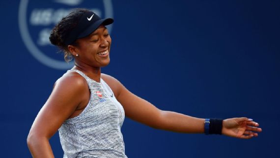 Naomi Naomi Osaka, de 23 años, luce como protagonista en el WTA 500 de Tokio.