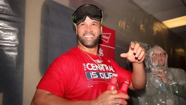 Pujols Albert Pujols, seguro Salón de la Fama, estará en su última postemporada.