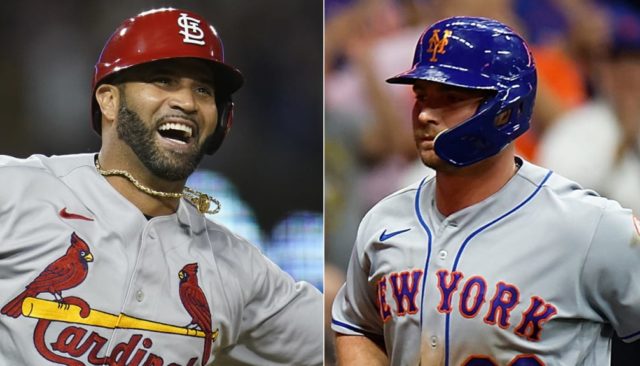 Semana Albert Pujols y Pete Alonso, los jugadores de la semana.