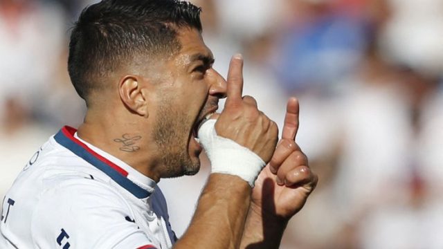 Suarez El veterano delantero anotó el segundo gol del partido.