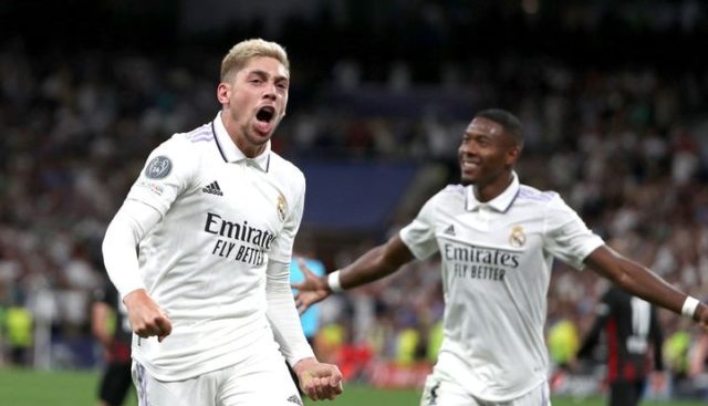 Valverde Valverde empuja al Real Madrid que sigue invicto.