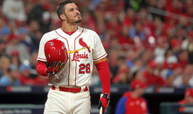 Arenado Nolan Arenado es uno de los candidatos al MVP en la Liga Nacional.