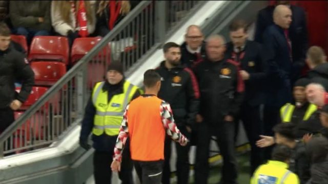 CR7 Ronaldo no tiene buenas relaciones con el entrenador Erik ten Hag.
