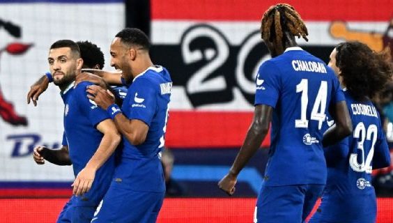 Chelsea Chelsea celebra ante Salzburgo en la Champions.