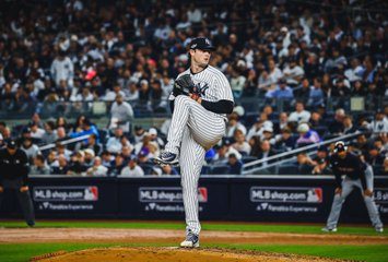 Cole El pitcheo de los Yankees estuvo brillante empezando por Gerrit Cole.