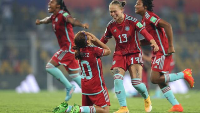 Colombia Colombia por primera vez en una final de un mundial de fútbol FIFA.