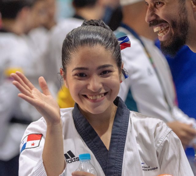 Daniela Daniela Rodríguez logró la primera presea dorada para Panamá.