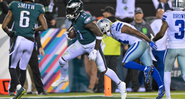 Eagles Los Eagles se adjudicaron el Sunday Night Football.
