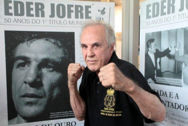 Eder Jofre, considerado el mejor peso gallo de todos los tiempos.