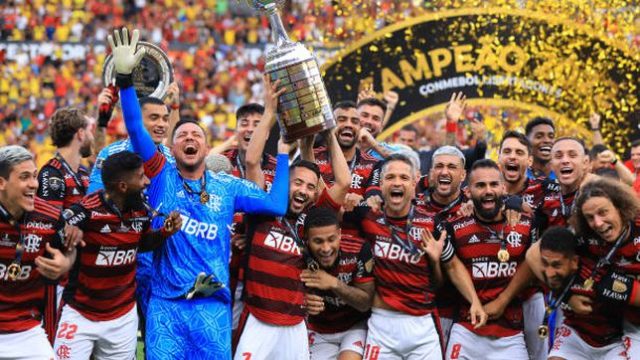 Flamengo El equipo carioca celebra su tercer título de Copa Libertadores.