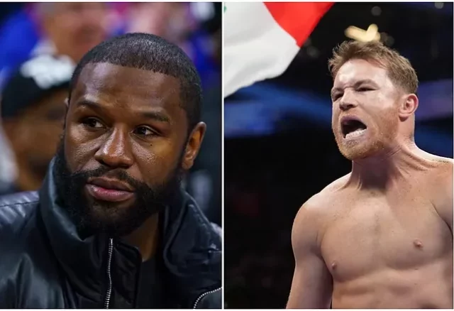 Floyd Floyd Mayweather y Canelo Álvarez otra vez en la polémica.