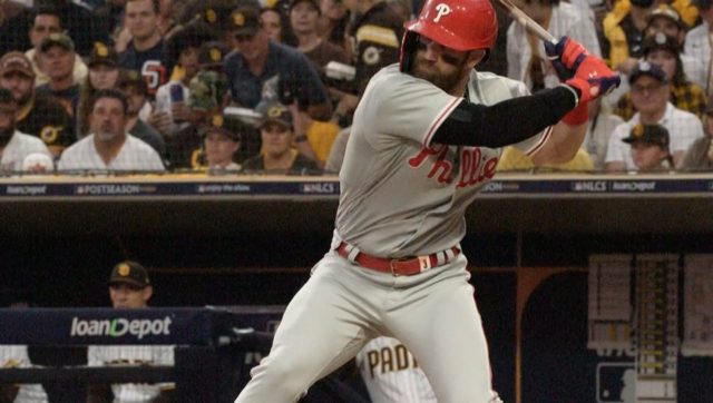 Harper Harper logró su cuarto cuadrangular de esta postemporada,
