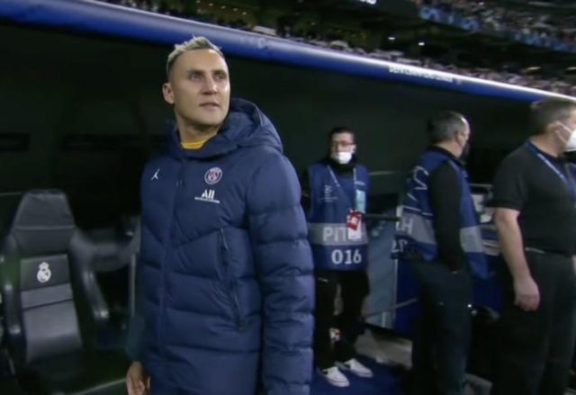 Navas Keylor Navas sigue en la suplencia del PSG.