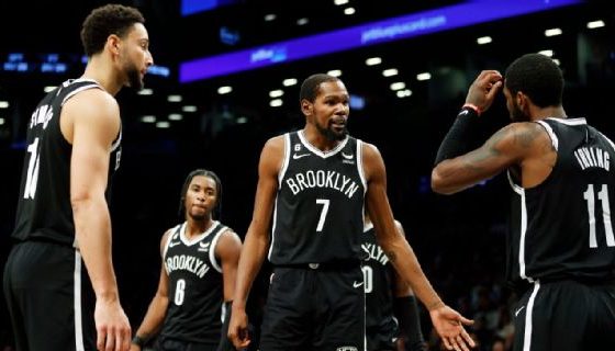 Reunion Los Brooklyn Nets tienen un récord negativo.