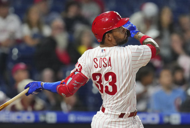 Miami Marlins v Philadelphia Phillies Sosa fue activado en el ròster de los Phillies como infielder.