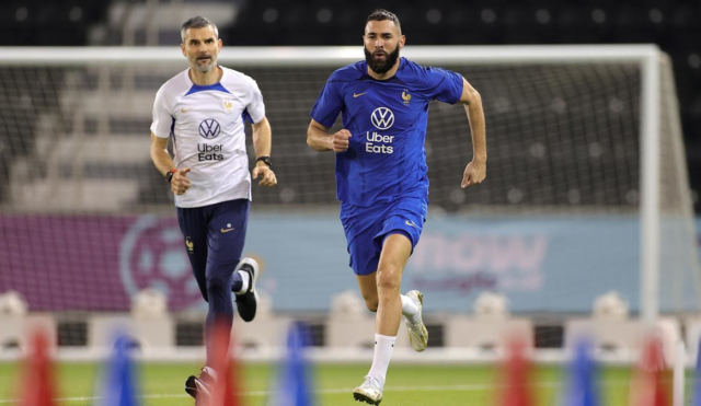 Benzema Benzema se lesionó un día antes del inicio del Mundo del Catar.