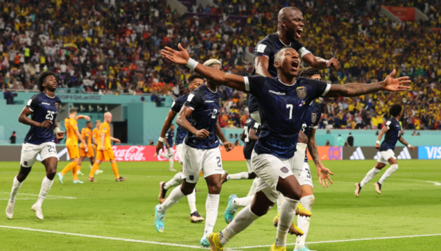 Ecuador le dio problemas a Países Bajos y logró empate.