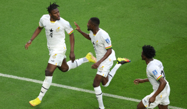 Ghana reaccionó con el tercero después de que Corea del Sur había empatado.