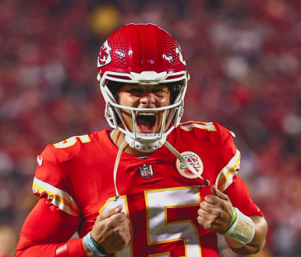Mahomes Patrick Mahomes cargó la ofensiva de los Chiefs.