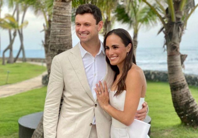Mónica Puig se casó con Nathan Rakitt en Puerto Rico.