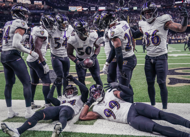 Rave Ravens mejoran su marca a 6-3 y lideran el Norte de la AFC.