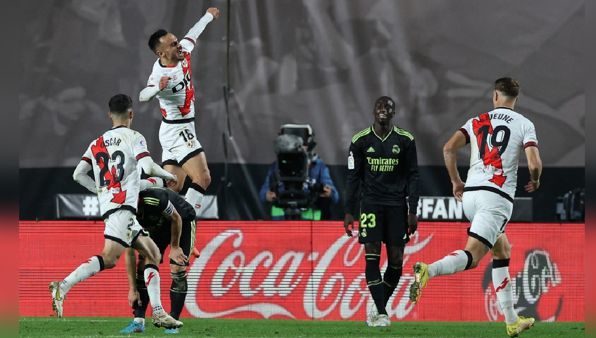 Rayo Álvaro Garcia anotó el gol de la victoria de Rayo Vallecano.
