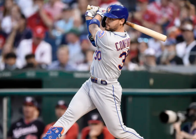 Conforto Conforto, de 29 años, que viene de perderse la temporada 2022.