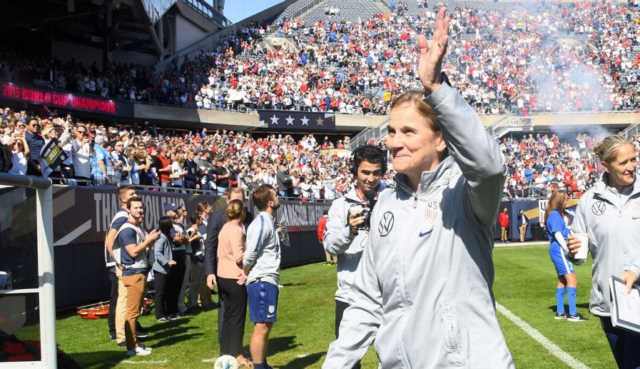 Jill Ellis ganó con selección de Estados Unidos dos veces la Copa Mundial.