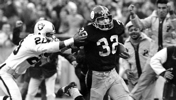 Franco Franco Harris formó parte de cuatro equipos ganadores del Super Bowl.