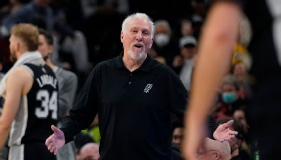 Greg Popovich, de 73 años, es el entrenador con más victorias.