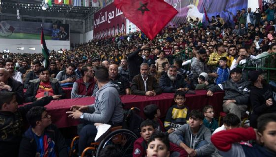 Marroco Se esperaba que Marruecos contara con el apoyo de casi 25 mil aficionados.