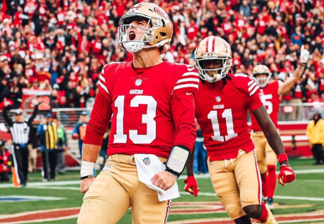 Purdy Purdy tuvo 3 touchdowns en su debut como titular de 49ers.