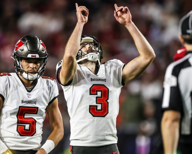 Ryan Succop anotó el gol de campo para la victoria de Buccaneers en tiempo extra.