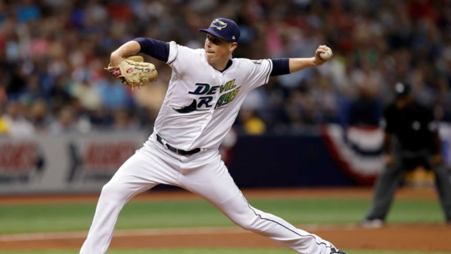 Ryan Yarbrough jugó en el colegial con Old Dominion.