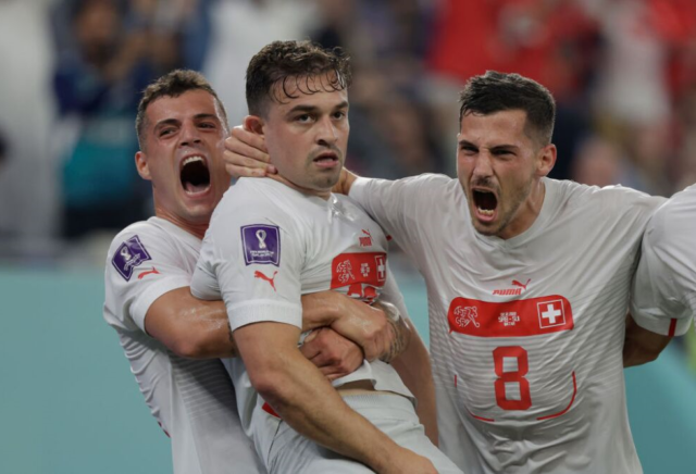 Suiza Los suizos con un mejor equipo vencieron 3-2 a los serbios.