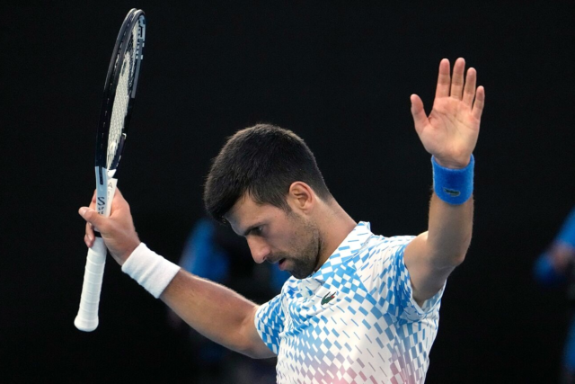 Djokovic recordó a Federer en Australia.