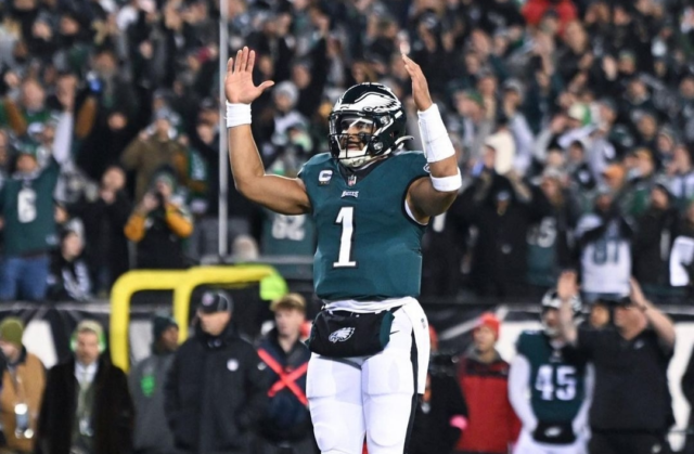 Hurts Hurts tuvo una actuación colosal en la paliza de Eagles sobre Giants.